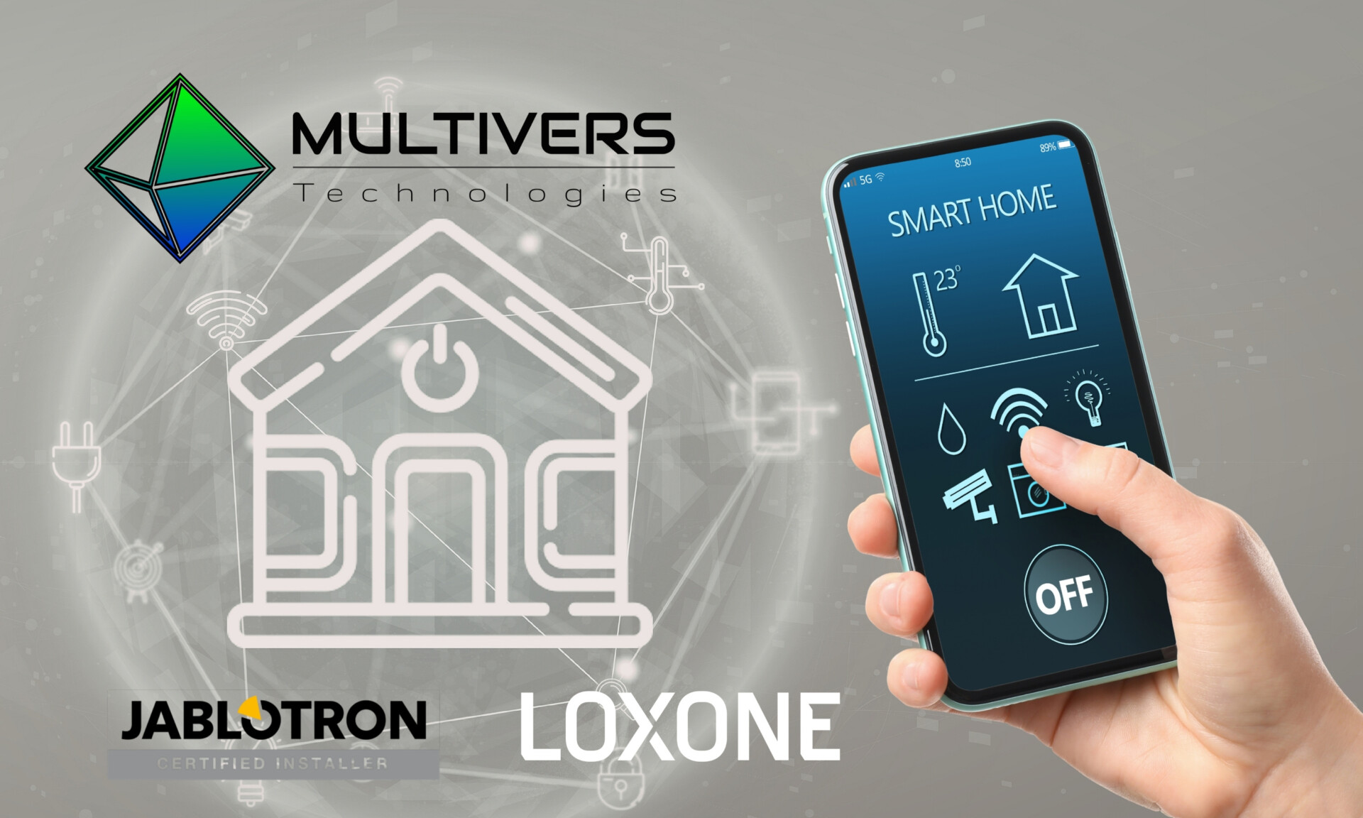 Smart systémy Jablotron a LOXONE