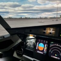 Kokpit dopravního letadla AIRBUS A320 Kokpit dopravního letadla AIRBUS A320