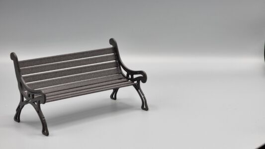 3D Tisk - Modely 3D výtisk miniatury lavičky