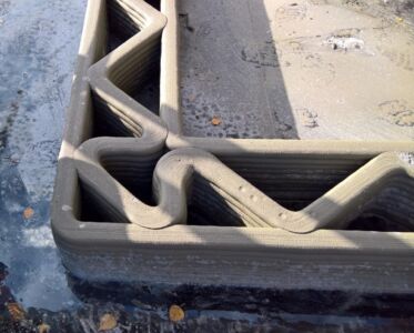 3D Tisk - Stavebnictví 3D vytisknutý dům a jeho vnitřní struktura