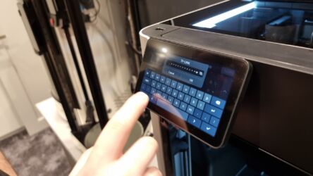 Ovládací panel Bambu Lab H2D Ovládací panel Bambu Lab H2D